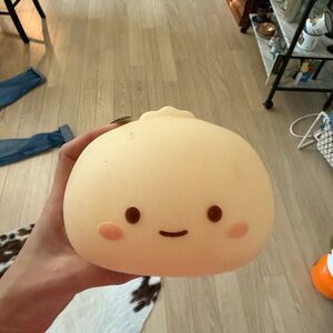 Dumpling Glow Night Light - Soft light dumpling battery powered glow light